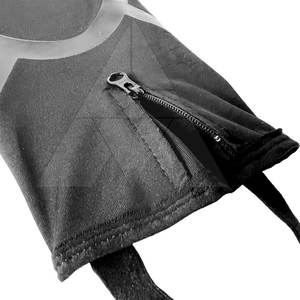 Corde en nylon/néoprène de qualité supérieure manchons de tibia d'escalade Protection professionnelle couleurs personnalisables Logo Service OEM quantité minimale de commande bas - Product Image 6