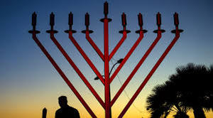 Designer Brass Menorah Candle Holder Jewish Hanukkah <b>Lamp</b> Decorative Candle Stand Elegant Home Decor - Product Image 2