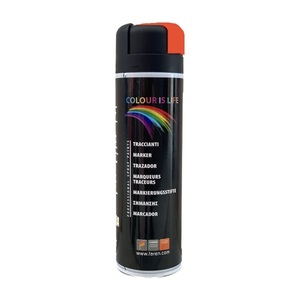 Vernice spray acrilica arancione fluorescente, 500 ml. (Faren 3VD500) - Product Image 1
