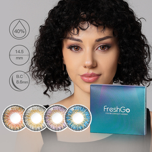 Spedizione gratuita a tre lenti a contatto colorate Freshgo 14.5mm grande occhio 3 colori lenti a contatto <span class=keywords><strong>occhi</strong></span> Lentes De Contacto - Product Image 1