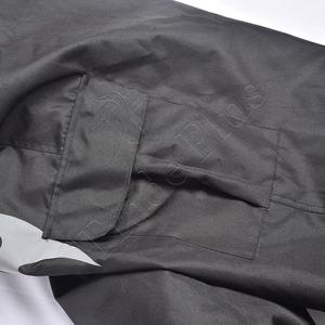 Logo personnalisé Pantalon cargo en polyester léger de couleur unie à taille élastique Pantalon de ski de snowboard imperméable et respirant pour l'hiver - Product Image 5