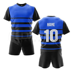 2023 Ensemble d'uniformes de rugby professionnels personnalisés Maillot respirant à bas quantité minimale de commande Prix d'usine direct Vêtements de football de rugby bon marché - Product Image 6
