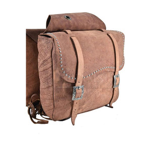 Bolsa de sillín de caballo de cuero con logotipo de diseño personalizado de la mejor calidad al por mayor para montar a caballo - Product Image 3