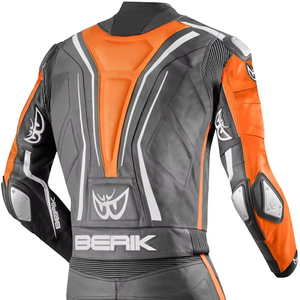 Para Hombre Zakura Evo Moto Racing Piel de Vaca/Mono de Cuero Canguro/Traje CE Nivel 2 Auto Racing Wear Perforado 1Pc Traje de Moto - Product Image 2
