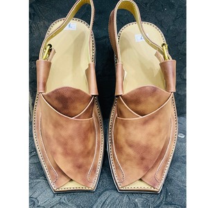 Nuevo último hecho a mano tradicional Peshawari Chappal en precio barato y bajo MOQ sandalias de hombre hechas a medida 2025 - Product Image 2