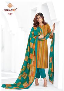 Vêtements ethniques indiens best-seller fantaisie Tendance Dernier créateur traditionnel indien Pantalon Kurti en coton avec Dupatta à vendre - Product Image 3