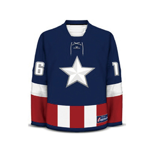 Ensemble de maillots de hockey sur glace personnalisés pour hommes adultes 100% polyester séchage rapide respirant antibactérien nom d'équipe personnalisé logo Position - Product Image 6