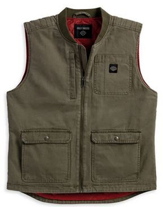 Gilet de tir à la carabine en cuir suédé personnalisé avec logo OEM, multi-poches, gilets pour hommes, gilets en cuir avec écusson d'épaule - Product Image 4