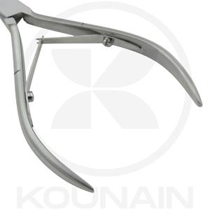 Cortador de cutículas profesional de acero inoxidable KOUNAIN, herramienta afilada duradera para la eliminación precisa de la piel muerta, manicura y pedicura en el dedo - Product Image 3