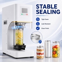 Machine de scellage automatique à chaud pour boîtes de conserve, scelleuse d'emballages, scelleuse universelle pour boissons gazeuses et gobelets, machine à sceller les canettes