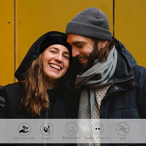 Nueva marca personalizada Único Estilo diferente Comodidad extrema Unisex Marca personalizada Cable único Tejido Ligero Elegante Slouch - Product Image 6