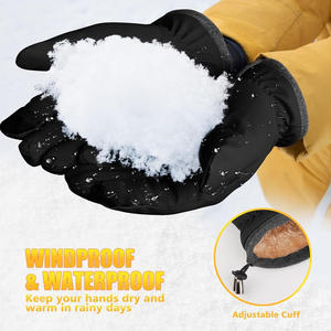 Gants d'hiver personnalisés avec écran tactile Options d'impression et de broderie de logo Gants chauds et durables pour hommes et femmes - Product Image 6