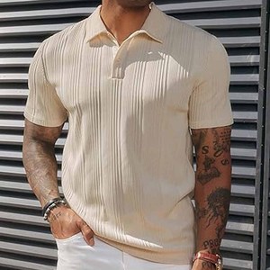 Camiseta polo de algodón 100% con combinación de colores personalizada/camiseta polo para hombre/camisetas subidas por Dress Sports - Product Image 5