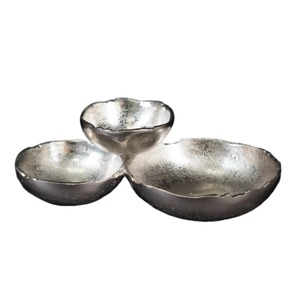 Premium personnalisé moderne de luxe en métal artisanat plateaux de service multifonctionnel mariage Ramadan décoratif diverses Options de couleur - Product Image 2