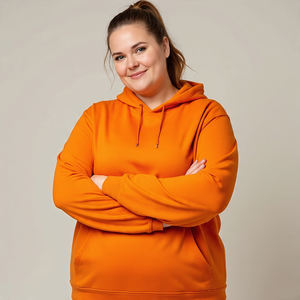 Haute qualité 500 GSM coton français éponge sweat à capuche surdimensionné épais polaire goutte épaule plaine blanc personnalisé hommes sweats à capuche - Product Image 3