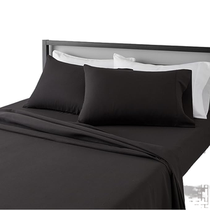 Juego de sábanas de 4 piezas con bolsillos Hotel y Hospital Uso diario Sábana de calidad premium - Product Image 1