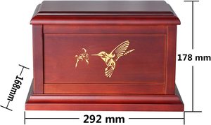 Olid ooooden rrns para dudult SHES ooden asasket con Aser Old Aser oogo - Product Image 2