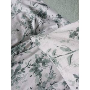 Ensemble housse de couette en flanelle Casey Petrol double taille en boîte de coton - Product Image 2