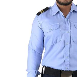 Conjunto de uniformes de seguridad personalizados para hombres y mujeres con tela transpirable cómoda y servicio de logotipo personalizado disponible - Product Image 5