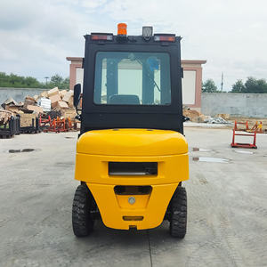 Meilleur prix 4x4 chariot élévateur tout terrain 3 tonnes 4 tonnes 5 tonnes chariots élévateurs diesel de bonne qualité chariot élévateur terrain - Product Image 4