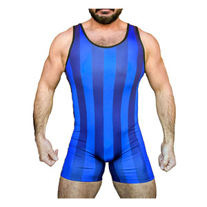 Singlet de Lucha Libre Unisex para Adultos, Diseño Personalizable con Impresión Digital, Tela Elástica, Transpirable y Ligera - Product Image 4