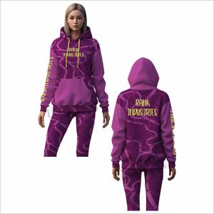 Chándales de Diseño Único en Grandes Cantidades, Servicio OEM, Chándales para Mujer, Último Estilo, Chándales de Algodón para Mujer - Product Image 5