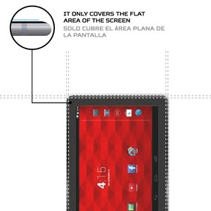 ฟิล์มกันรอยหน้าจอ ANTISHOCK สำหรับแท็บเล็ต NavCity NT-1725 ฝาครอบป้องกันระดับพรีเมียม - Product Image 4