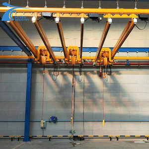 Nhôm kbk đường sắt ISO CE dầm đơn cứng nhắc theo dõi kbk cần cẩu trên không - Product Image 4