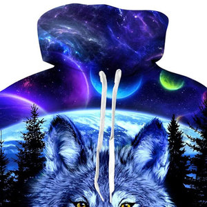 Sudaderas con Capucha Unisex 2026, Estampado Completo, Forro Polar, Ropa Casual de Invierno, Transpirable, Estilo Urbano, 100% Poliéster, Personalizadas - Product Image 5