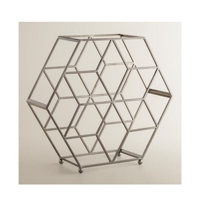 Nuevo soporte de vino americano antiguo moderno, estante de Metal, proveedor de estante de vino y fabricación de accesorios de Bar, portabotellas - Product Image 5