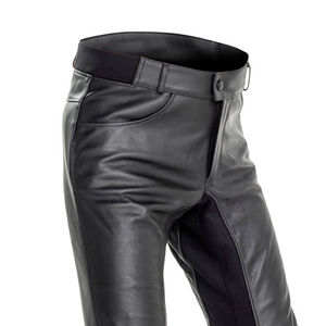 Top Design High Quality Men's <b>Leather</b> <b>Pants</b> New Arrival Casual Style Wholesale New Stylish Motorbike <b>Leather</b> <b>Pant</b> for Sale - Product Image 4