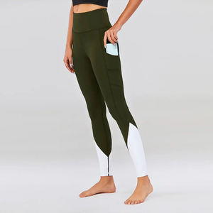 Mallas ligeras de alta calidad con estampado de logotipo personalizado para mujer, mallas sin costuras para mujer, para uso activo - Product Image 1