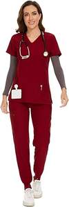 Vente chaude Femmes Logo Personnalisé Soins Infirmiers Scrubs Set Médecins Uniformes Usage Médical Soins Infirmiers Scrub Set pour Femme - Product Image 2