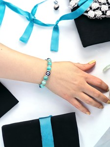 DAFNI สร้อยข้อมือหินคริสตัลประดับลูกปัดยืดหยุ่น ของขวัญส่งเสริมการขายทำมือ รุ่นยูนิเซ็กส์ หมายเลข 44 - Product Image 5