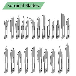 Vente en gros du meilleur manche de scalpel chirurgical en acier inoxydable OEM de haute qualité 12.5cm pour lames chirurgicales non actives de scalping BP - Product Image 6