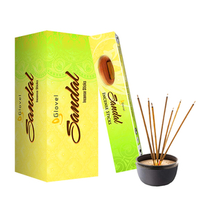 Bâtons d'encens indiens en bambou écologiques Hexa Fragrance, assortiment de 6 parfums différents, vente en gros pour l'exportation - Product Image 3