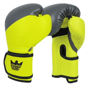 Nouveauté Gants de boxe MMA en cuir Matériel durable Évacuation de l'humidité Fermeture à scratch Personnalisable Gants d'entraînement - Product Image 1