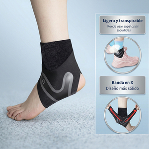 Adjustable Sports Compression <b>Ankle</b> <b>Support</b> Spandex and Nylon Stabilizer Protective <b>Ankle</b> Sleeve for Various Sports - Product Image 3
