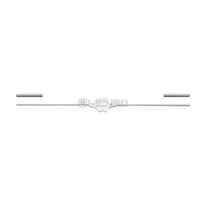 Sonda Lacrimal BOWMAN Cilíndrica 5/6, Plata de Níquel 130mm 1.4/1.5mm, Plata de Ley Maleable, Instrumentos Médicos Oftálmicos - Product Image 1