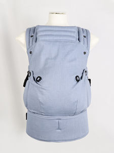 Luce blu ergonomica <span class=keywords><strong>marsupio</strong></span> portatile traspirante morbido per neonati moderno cotone leggero nuovo bambino - Product Image 4