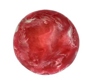 Nouveau Plateau de Service Décoratif en Résine Façonné à la Main, Effet Marbre, Écologique et Durable, 6 Pouces, pour Fruits, Salades et Bijoux, Modèle 2026 - Product Image 5