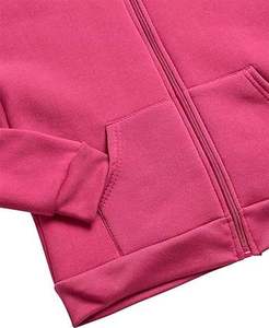 Wholesale Custom Kids Breathable Pullover Hoodie Soft Fleece Sweatshirt Girls Side Pockets Hooded <b>Jumper</b> Kids Elastic Waist - Product Image 2