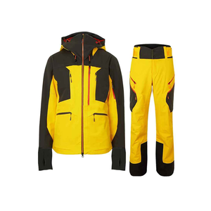 Combinaison de ski imperméable et respirante sur mesure, couleur personnalisée, col à capuche zippé, taille adulte homme, uniforme de ski avec logo personnalisé - Product Image 1