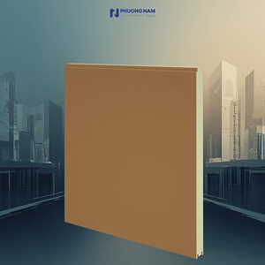 แผ่นฉนวนกันความร้อน PIR แบบแซนวิช Procy 75 มม. ดีไซน์ทันสมัย สำหรับผนังภายในห้องปลอดเชื้อในอุตสาหกรรมยาและห้องเย็น - Product Image 1