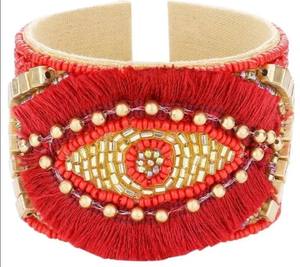 Nouveau bracelet jonc en résine écologique pour femme, style indien, bijoux tendance, vente chaude - Product Image 1