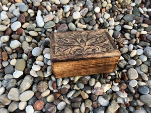 Caja de madera para manualidades Decoración del hogar Cajas de centro de mesa por Crescent Crafts - Product Image 5