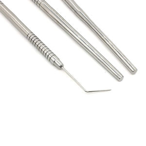 Herramienta de sonda Dental Manual de un solo cabezal, accesorio de acero inoxidable para escalador de higiene, instrumento de selección Dental a la venta personalizado - Product Image 3