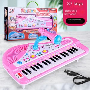 37 Key Trẻ Em Bàn Phím Điện Âm Nhạc Học Tập Đồ Chơi Đàn Piano Với Microphone Giáo Dục <span class=keywords><strong>2025</strong></span> Nhà Sản Xuất - Product Image 4
