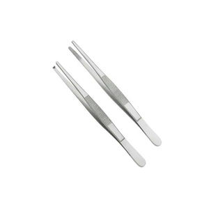 Pinces à dissection Debakey professionnelles en acier inoxydable, 6 pouces, courbées, 15 cm, instruments chirurgicaux de précision, approuvés CE - Product Image 1