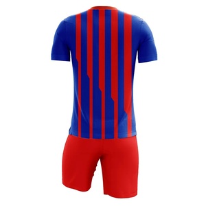Uniforme de Fútbol con Patrón Personalizado por Transferencia de Calor, Conjunto Deportivo Transpirable de Secado Rápido, Uniforme de Fútbol de Alto Rendimiento - Product Image 2